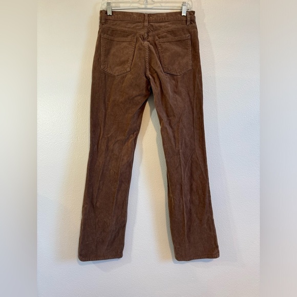 John Galt~ Womens Brown Five Pockets Button Corduroy Straight Leg Jeans Size S - Picture 4 of 8
